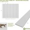 Ekena Millwork 48H x 1/2T Adjustable PVC Slat Wall Panel Kit w/ 4W Slats, Unfinished contains 11 Slats SWP55X48X0500UN - alternate 4
